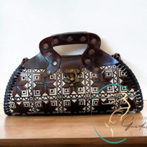 BOLSO MEDIA LUNA ESTRELLAS Y ROMBOS