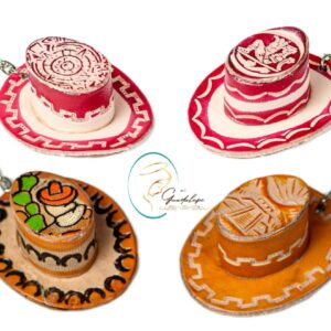 LLAVERO ARTESANAL DE SOMBRERO