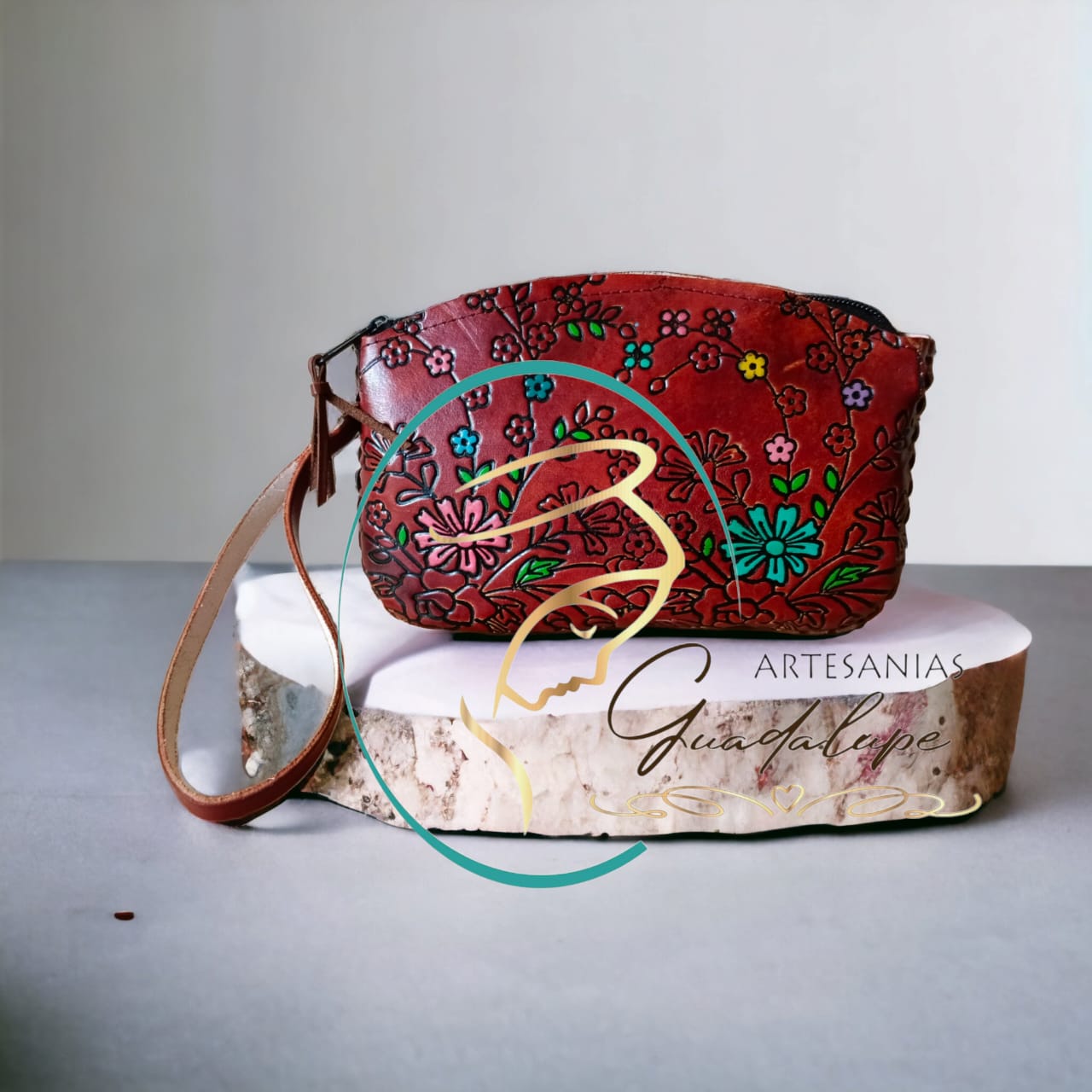 MONEDERO CON FLORECITAS - Imagen 16