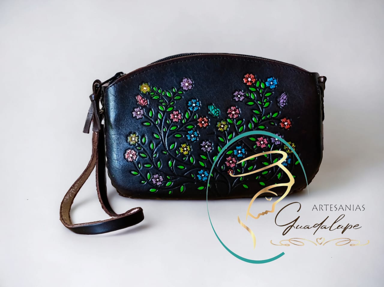 MONEDERO CON FLORECITAS - Imagen 13